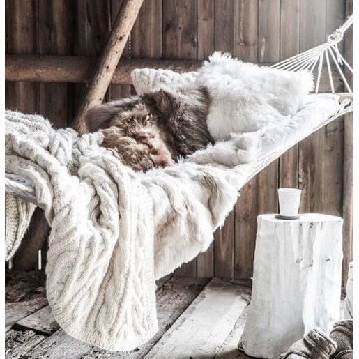 Hamac 260 x 80 см Tressé – Crème