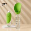 Travel Pet Water Bottle Adapter Dog Adapter, Silicone Foldable Drinking Cup, Portable Feeder, Leak-Proof Dispenser for Standard Bottles Bowl