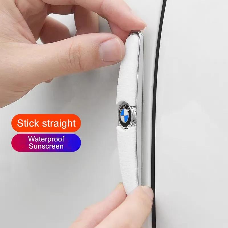 4Pcs Car Door Anti-scratch Protector Strip Sticker Trim Accessories Fit For BMW M Series E46 E90 E60 F30 F10 E39 E36 F20 G30 G20 FB0