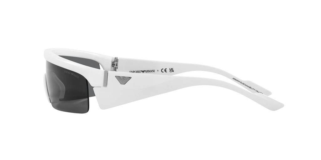 Солнцезащитные очки EA4204U МАТОВЫЙ БЕЛЫЙ СЕРЫЙ Линза 36 [Emporio Armani] Оправа/ТЕМНЫЙ