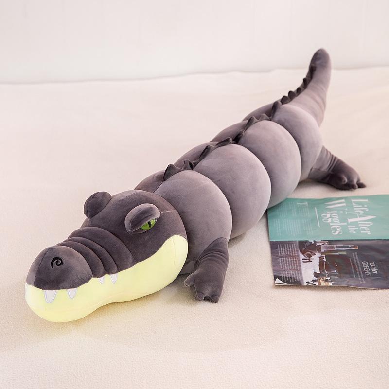 Long crocodile plush toy children's gift doll throw pillow rag doll crocodile doll