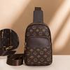 Модная принтованная нагрудная сумка для мобильного телефона, унисекс, трендовая новая спортивная и повседневная многоцелевая плечевая сумка кроссбоди