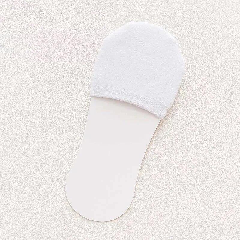 1 пара = 2 шт. летние студенческие японские хлопковые носки для девочек, утепленные дышащие носки-лодочки, невидимые женские носки до половины носка