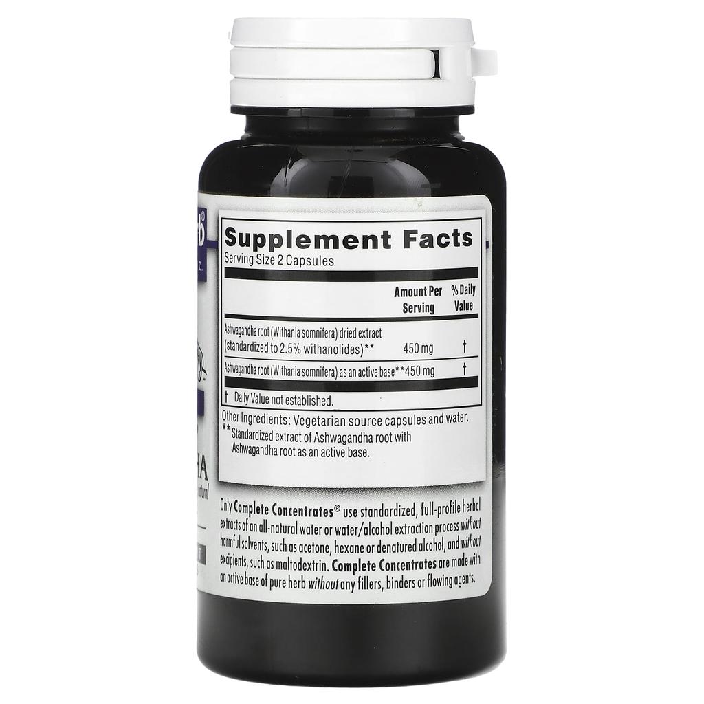 Ashwagandha, Veggie Capsules 60 (225Mg Per Capsule)