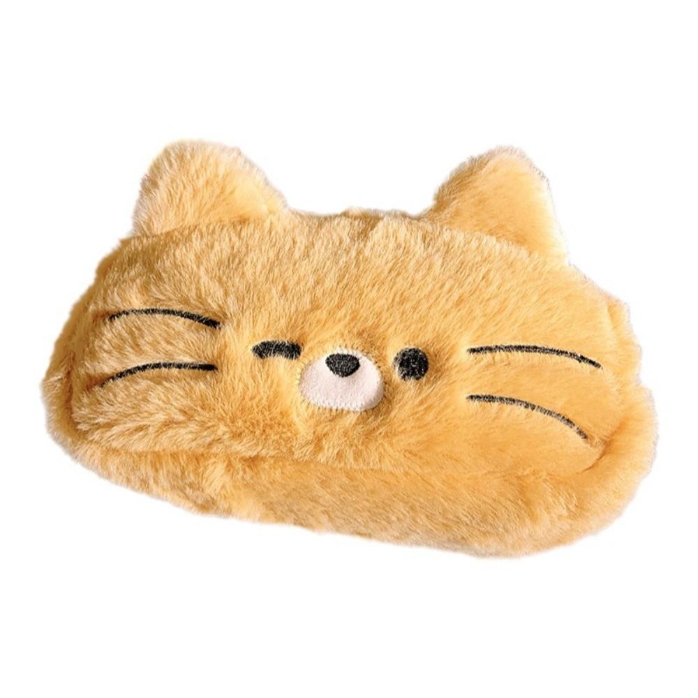 Funny Cat Cartoon Pencil Case Kawaii Stationery Storage Bag Cat Pencil Pouch  School Supplies