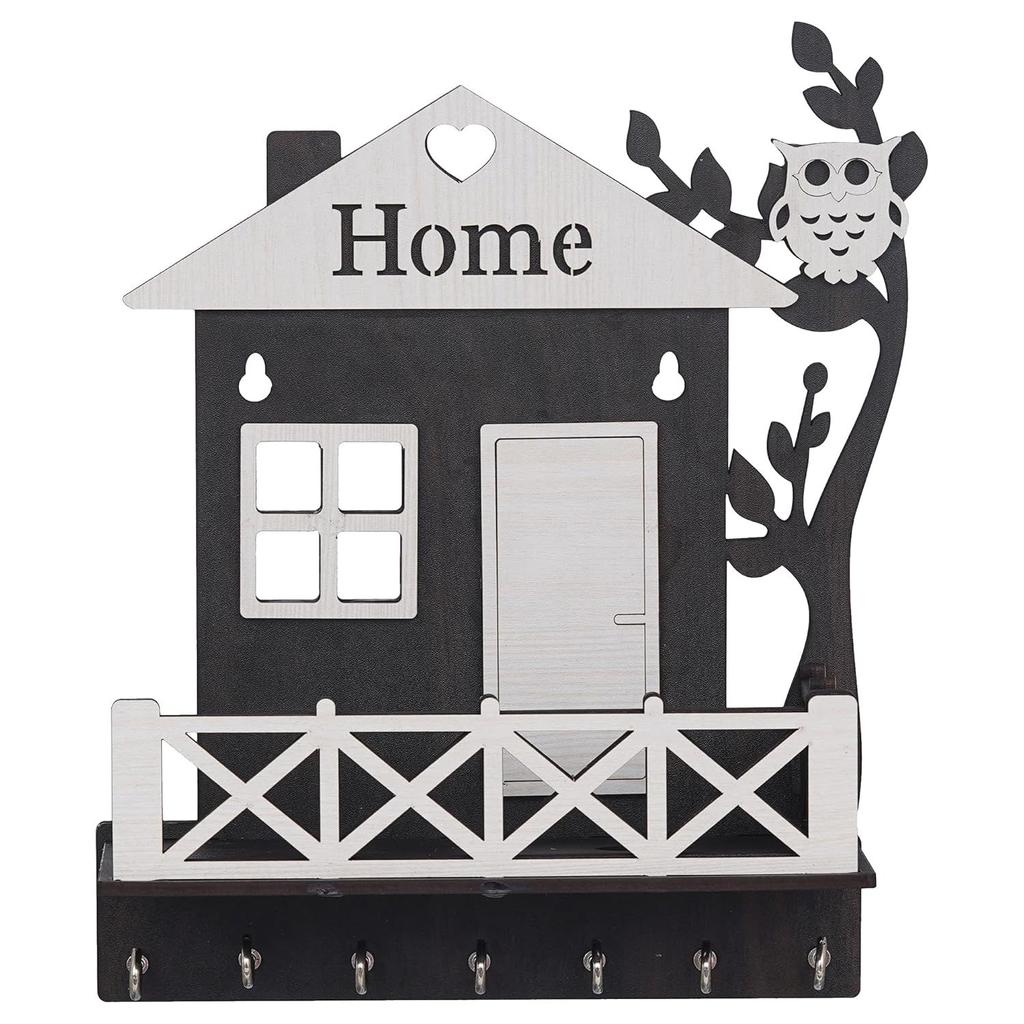 Премиум деревянная вешалка для ключей для дома, держатель ключей для декора дома/офиса, держатель ключей для настенного декора