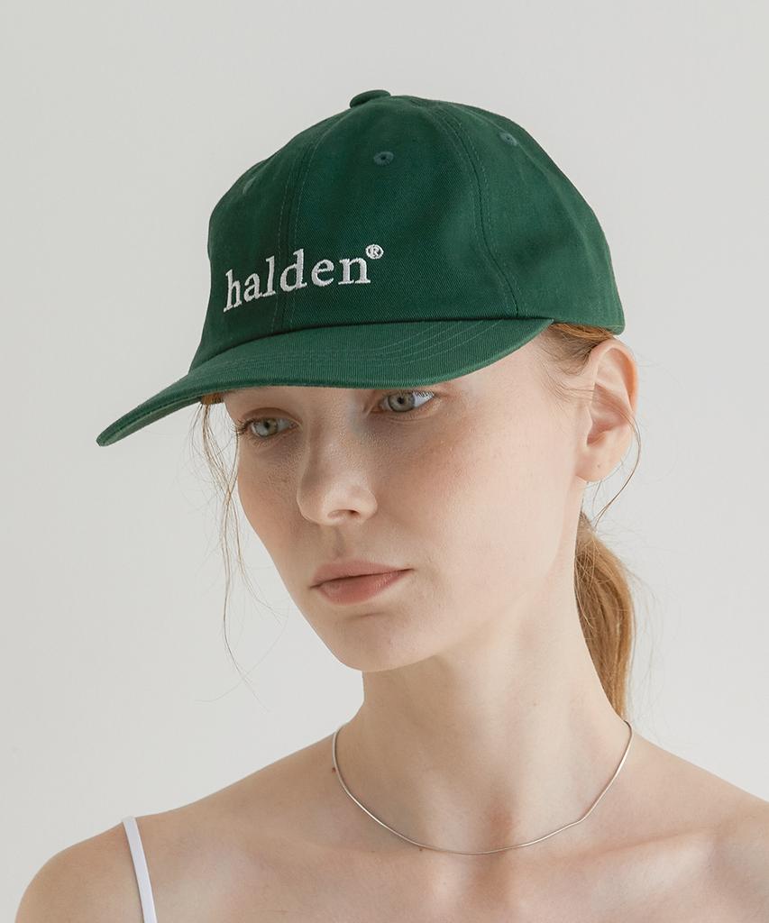 Бейсболка с логотипом товарного знака Hallen Halden (C001_Темно-зеленый)