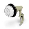 LED Floodlight Work Light, 2000 Lumens, Clip Type, Disaster Prevention Goods, Disaster Prevention Day, No Ground Installation Required, Wa