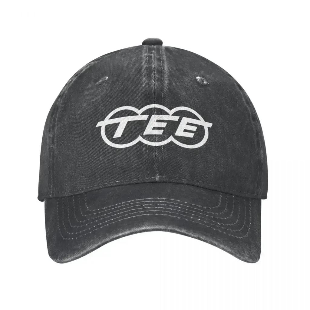 Vintage Trans Europe Express Baseball Cap Unisex Women Distressed Denim Headwear Kraftwerk Band Outdoor Activities Hats Cap