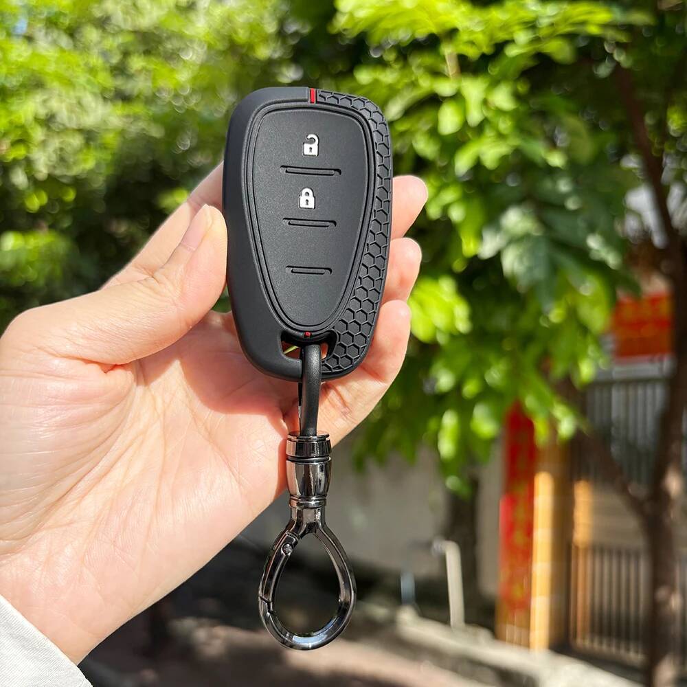 Силиконовые чехлы на ключ для Chevrolet Onix Bolt Ev Equinox Cruze Malibu Camaro Volt с 2/3/4/5 кнопками
