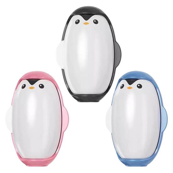 1/3 шт. Средство для удаления ворса Портативный Мини Дорожный Ролик для Ворса Моющийся Дизайн Маленький Пингвин Липкое Средство для Удаления Мусора