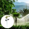 Sprayer Nozzle with Pin Direction Adjustment 360 Degrees Rotating Far Distance Large Area Sturdy Rocker Nozzle Garden Supply
