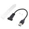 20 см USB A 3.0 Male To USB C Female Адаптер Кабели 5 Гбит/с Полезно для настольного ПК D