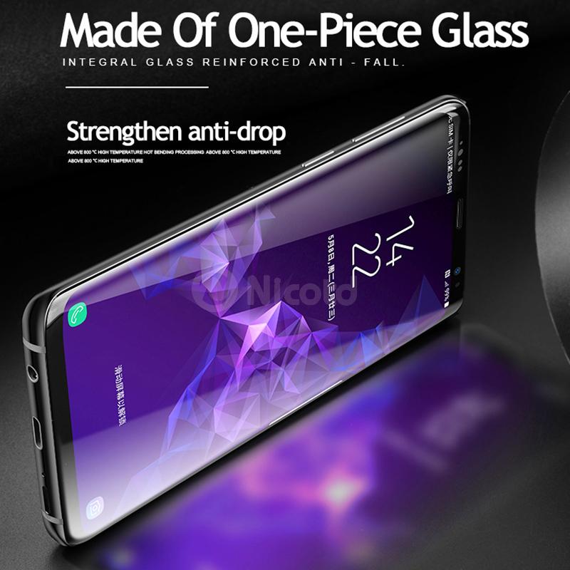 УФ Закаленное Стекло Пленка Для Samsung Note 9 S10 Полностью Жидкий Клей Защитная Пленка Для Экрана Для Samsung Galaxy S8 S9 Plus S7 Edge Note 8 S10