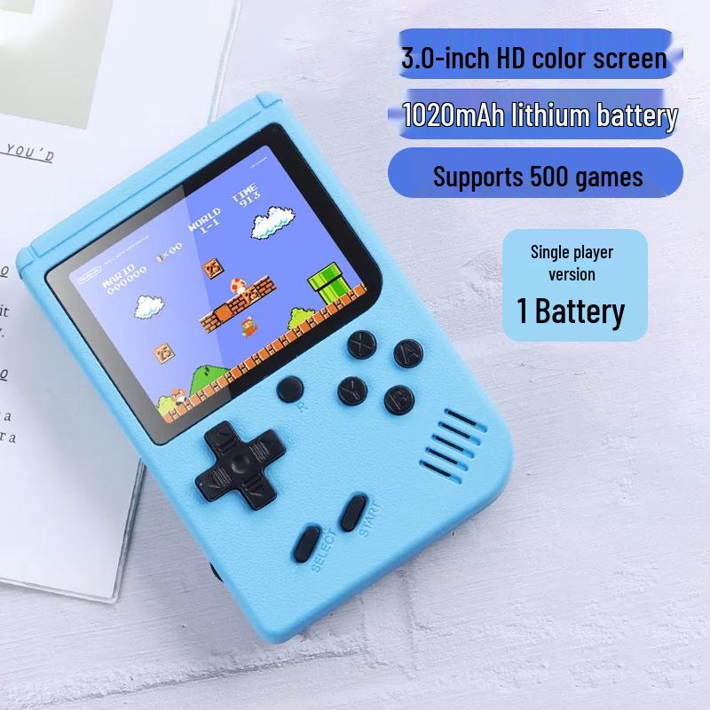 Новая портативная игровая консоль SUP Retro: Ностальгическое классическое игровое устройство для детей, портативное и выполненное в старомодном русском дизайне.