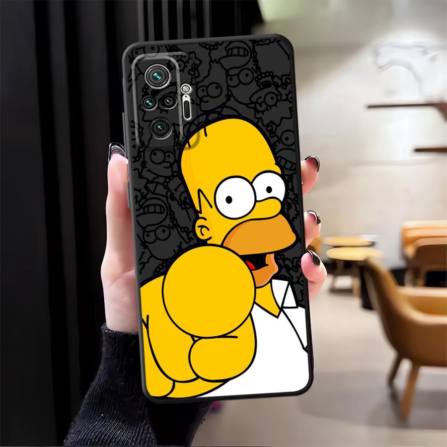 Милый Чехол для телефона S-simpsons для Xiaomi Redmi Note 7 8 11s 12s 13 Pro Plus 10 9 12 Pro 10S 9S 14 11