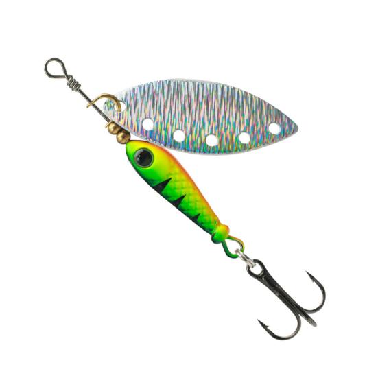 5 шт. 5,7 см/9 г Рыболовная приманка с вращающимся лепестком, крючок для дальнего заброса, металлическая вращающаяся блесна-ложка с пайетками, спиннербейт для ловли окуня, щуки, судака, рыболовные аксессуары