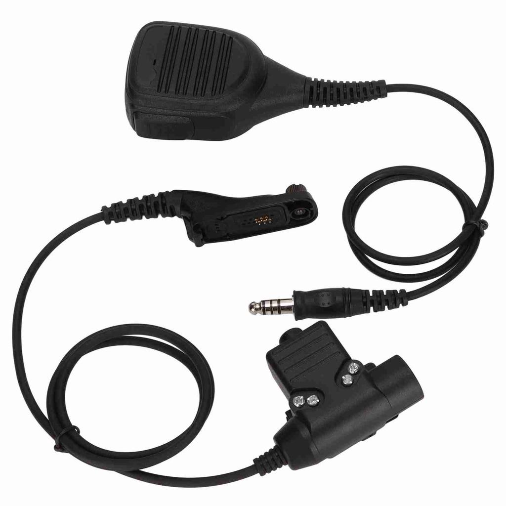 7,1 мм плечевой микрофон ручной 2-сторонний радио динамик микрофон с U94 PTT для MOTOROLA XIR P8268