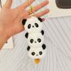Adorable Cartoon Panda Sugar Gourd Plush Keychain Fun Backpack Pendant Toy Gift