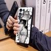 Hot Anime Black Attack On Titan Phone Case For Samsung S26 Ultra S25 Edge Ultra S23 S22 S21 S20 Ultra Plus S24 Fe Cover