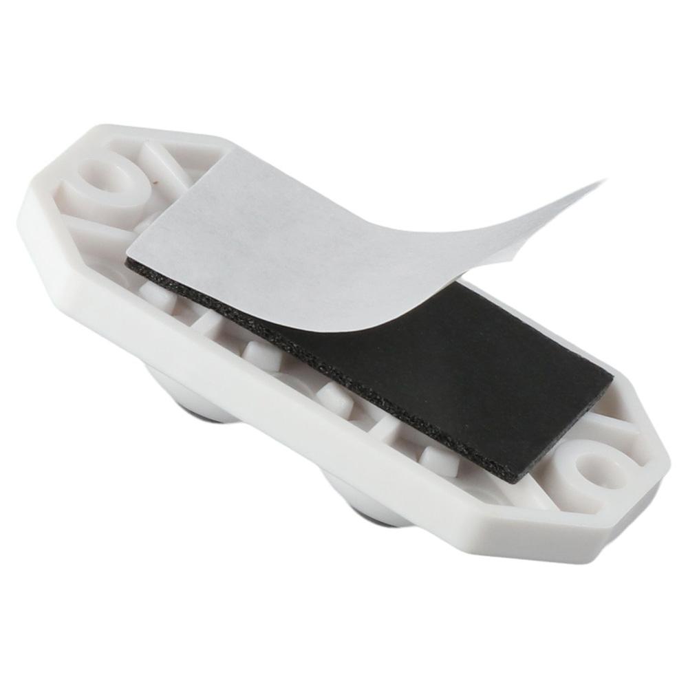 4 шт. Шкив из нержавеющей стали с вращением на 360⁰, 2 ролика, мини-колеса с клейкой основой, для мебели