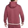 Nike Удобная Мягкая Толстовка с Капюшоном и Длинным Рукавом для Футбола Мужские топы Бордовый FQ3004-661
