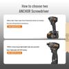Бесщеточный ударный гайковерт Iron Anchor и аккумуляторная электродрель с литиевой батареей