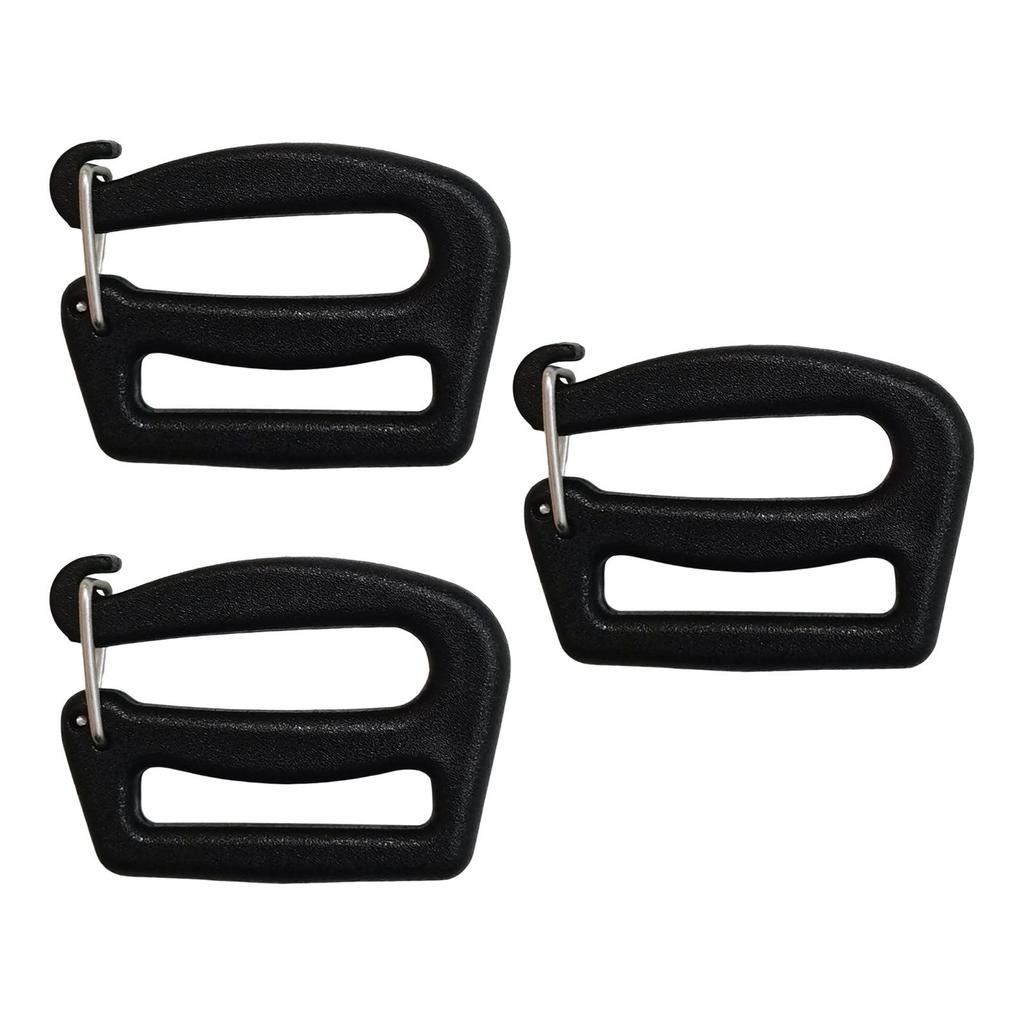 G-Hook Webbing Buckles, Webbing Connecting Clips 25mm Heavy Duty Belt Clips