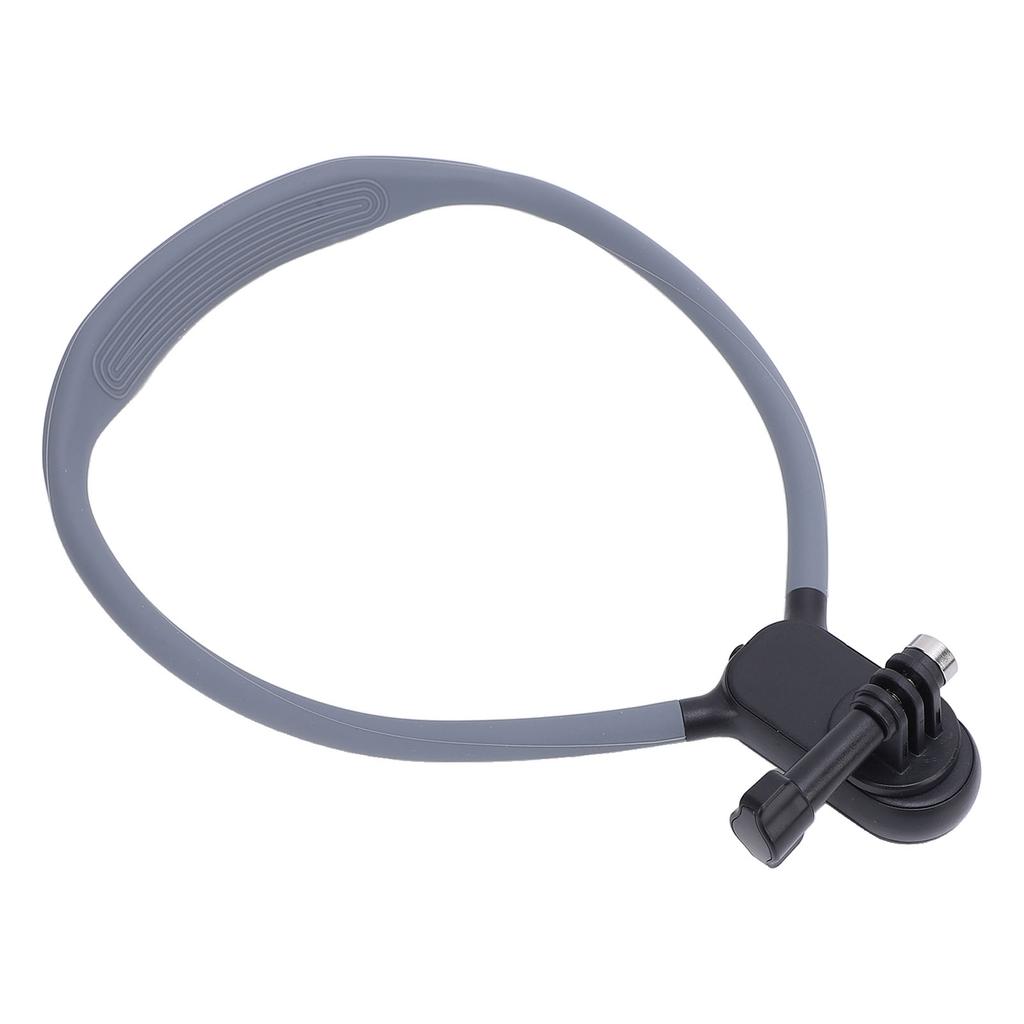 Крепление-держатель на шею для экшн-камеры Гибкое силиконовое шейное подвесное крепление с ремешком для бега, езды на велосипеде, катания на лыжах