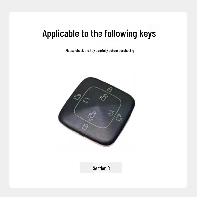 2025 Zeekr 001 Key Cover, Model 7X Car 009 Metal Shell 007GT