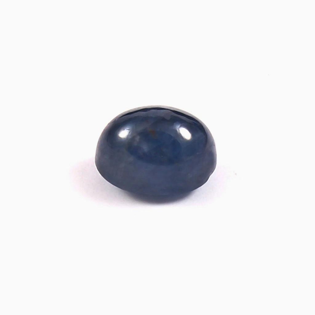 Natural Blue Sapphire Loose Gemstone Mozambique 11 ct Oval Cabochon September Birthday Birthstone