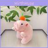 Brown And Charming Pink Capybara Plush Doll Bubble Blowing Keychain For Kids