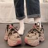 Высокие на платформе кроссовки папы для женщин для повседневной носки оригинальная вулканизированная обувь 2025 новый весна-осень повседневная спортивная женская обувь