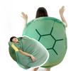 [ОДИН МНОГО] Подушка-черепаха, Кигуруми, Смешной предмет, Очень большая подушка для тела, Разрушающая вашу жизнь, Подходит для вашего дивана, Плюшевая черепаха, Подушка, Пол