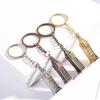 Fashion British Unisex London Big Ben Clock Men Keychain Metal Key Holder Key Ring