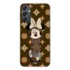Case For Samsung Galaxy A24 Minnie Disney LV Brown Maniacase