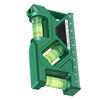 Small Magnetic Level, High-Precision Water Level Socket Switch Protractor, Precision Level with Magnetic Level Measuring Tool for Beginners and Constr