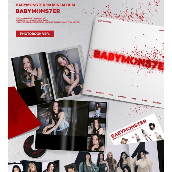 BABYMONSTER 1-й МИНИ-АЛЬБОМ [BABYMONS7ER] ФОТОБУК, версия