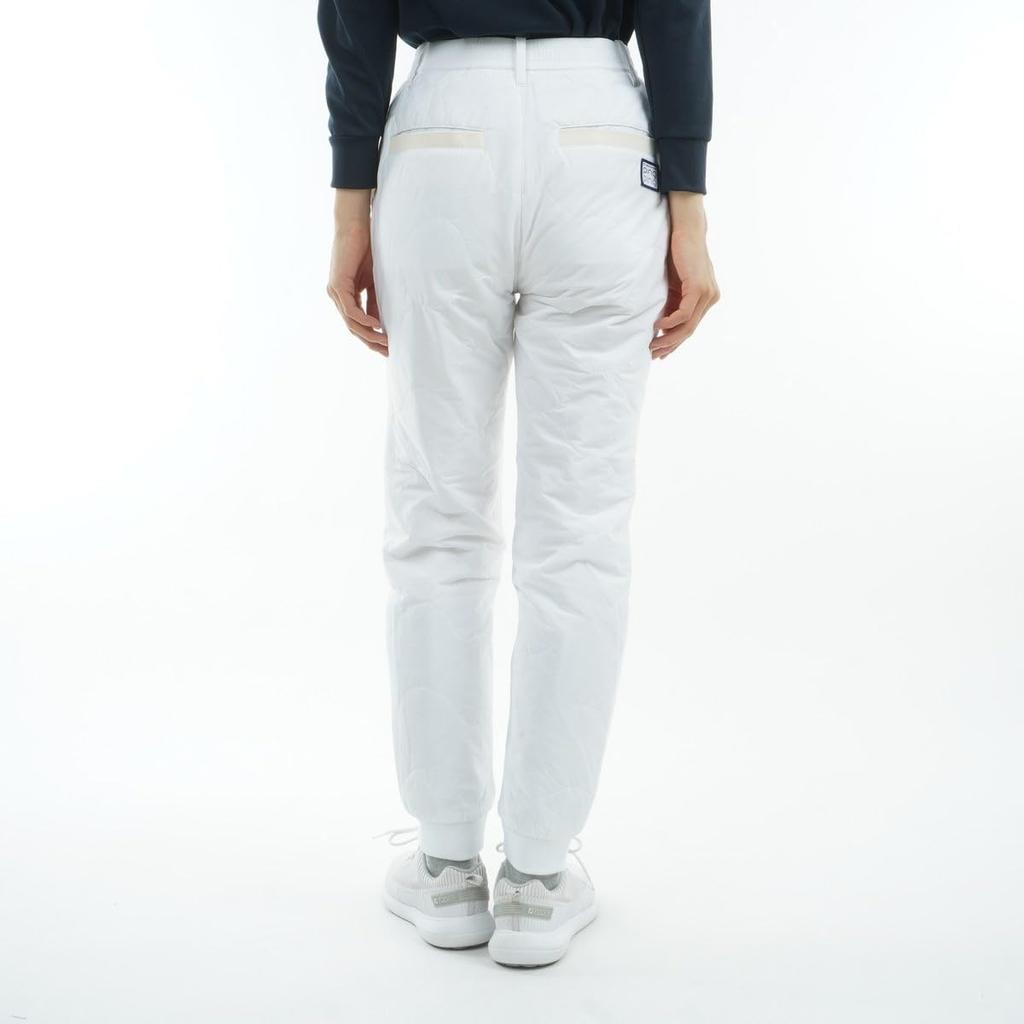 Ping Apparel Women's Padded Long Pants (Warm and All-Direction Stretch) for Golf and Cold Weather, 622-4231006 030_White, Size LL