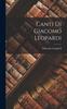 The Canti Di Giacomo Leopardi Book