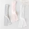 Летние леггинсы для девочек, тонкий дизайн, детская верхняя одежда, детские вязаные бриджи, белые детские колготки