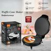 1200 Вт Бытовой Завтрак Сэндвичница Блинница Электрическая Машина для Хрустящих Яичных Роллов Вафельница Машина для Мороженого в Рожках