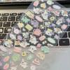 Кавайный Мультяшный Питомец Котенка Собака Наклейка 3D Капельки Клея Кристальная Наклейка Детские DIY Скрапбукинг Наклейки Поп Печать Наклейки Обмен Подарок