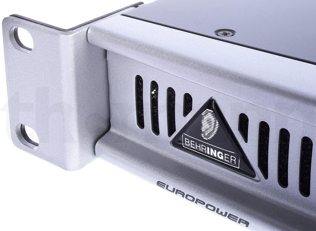 Behringer Power Amplifier 4 Channel 75W 1U Size ATR Transient Technology EPQ304 Silver (Accelerated Response)