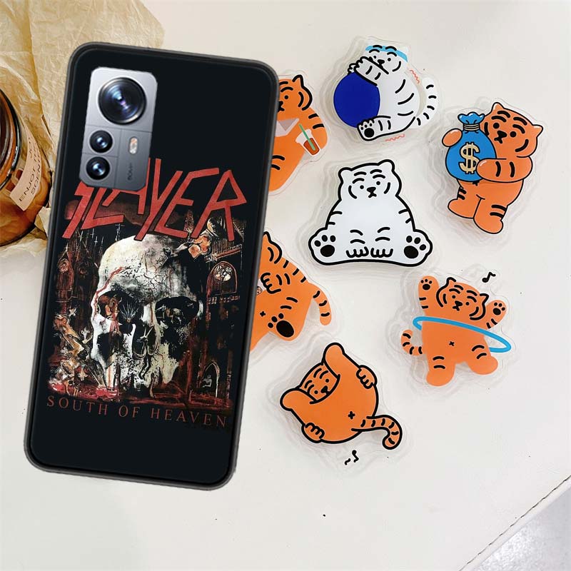 Чехол для телефона Slayer Heavy Metal Rock Band для Xiaomi Poco X7 X6 M8 M7 M6 M4 M3 X4 Pro F7 Ultra M5S Mi 14 14T 15 15T 12T 10T Pro 12