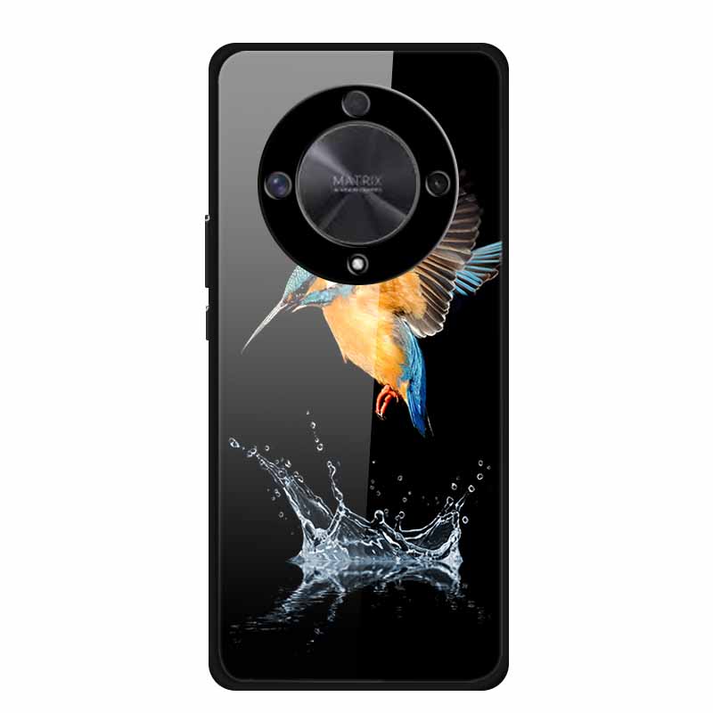 Чехол для Honor X9B X9A 5G Роскошный Закаленное Стекло Жесткая Задняя Крышка для Чехлов Телефона Honor X9A 5G Fundas Honor x 9B X9 B 5G X 9A X9 A