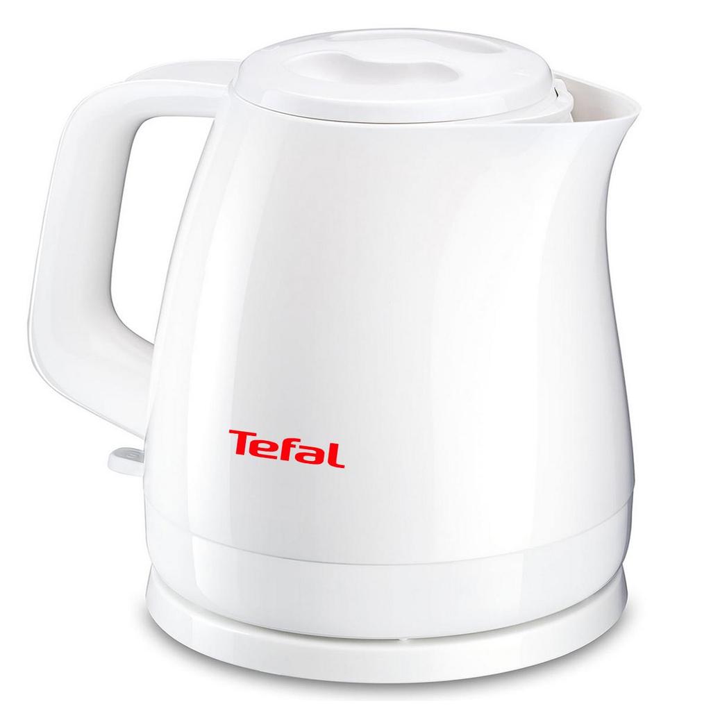 Tefal KO1531 Bright Compact Mini Electric Cordless Kettle (0.8L) 2400W White