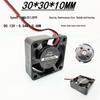 Новый 3010 с двойным шарикоподшипником, 3 см, бесшумный, 12 В, 0,04 А, 30x10 мм, вентилятор охлаждения материнской платы дисплея