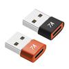 Компактные металлические USB Type C female на USB male конвертеры 6 A Быстрая зарядка Поддержка надежной синхронизации данных Портативный дизайн