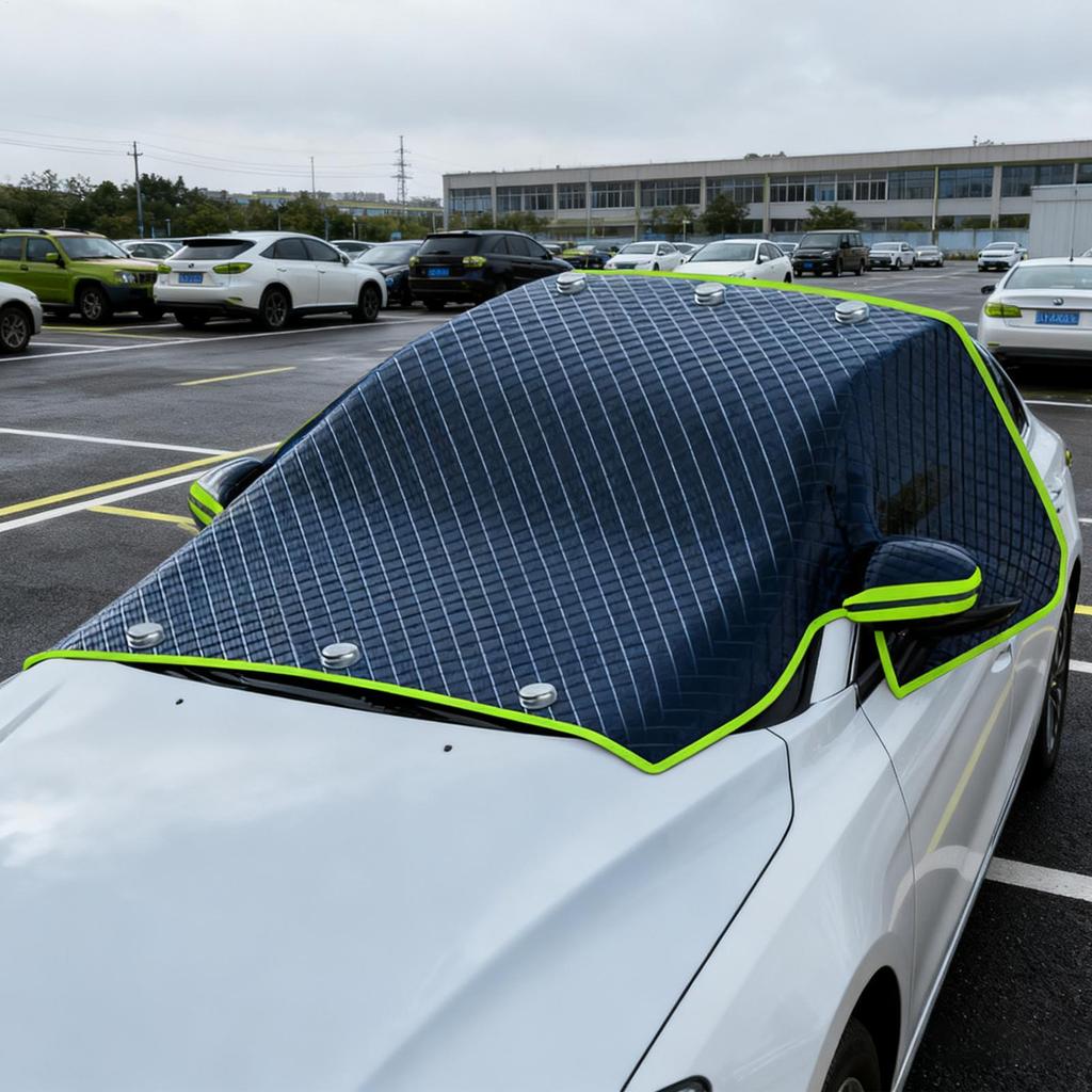 Чехол на лобовое стекло для защиты от льда и снега, Морозостойкие аксессуары, Автомобильный чехол на лобовое стекло от мороза, Для использования в помещении и на улице, Для внедорожников, Автомобильные